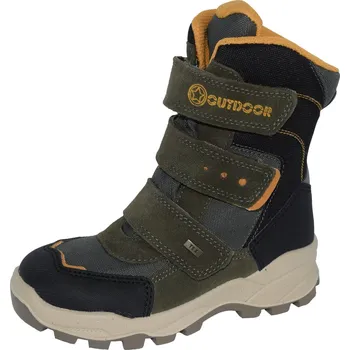 Dětská treková obuv Imac chlapecké sněhule PZ25-I3772z41 Barva: zelená, Velikost: 33