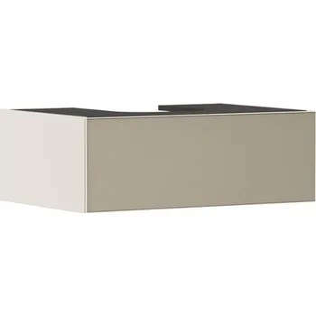 Koupelnový nábytek Skříňka pod umyvadlo pod desku Hansgrohe Xevolos E 78x27,5x55 cm písková matná béžová 54311390