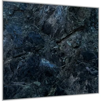 Obklad Glasdekor Sklo do kuchyně kámen skála tmavě modrá Rozměry skla do kuchyně: 50 x 50 cm