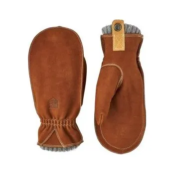 Rukavice Hestra Oden Wool Mitt Kork hnědá 10