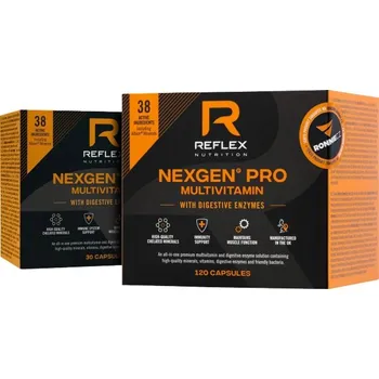 Reflex Nutrition Nexgen Pro Multivitamin s Digestive Enzymes - akce 120 cps + 30 cps zdarma