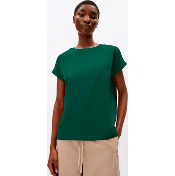 Dámské tričko Armedangels Idaara 129 emerald green L