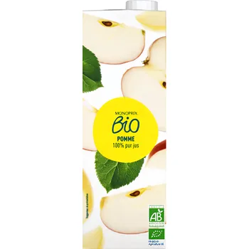Monoprix Biologique BIO Jablečný džus 100% 1l
