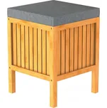 Bambusový koš na prádlo s podsedákem BMBA02-WKBH