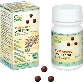 Přírodní produkt TCM Bohemia Qi Ju Di Huang Wan - Lycii Form (182)