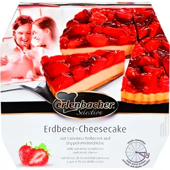 Erlenbacher Cheesecake 1.1kg jahodový