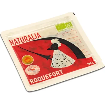Naturalia BIO Sýr Roquefort z ovčího mléka AOP, bloček 100g