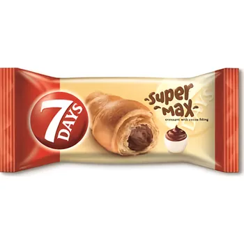 Trvanlivě pečivo 7 Days Croissant Super Max s kakaovou náplní 110g