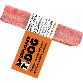 Pamlsek pro psa Explorer Dog Himalájský pamlsek s jahodami S 50g