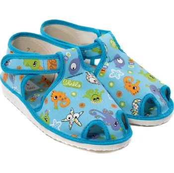 Dětské sandálky model 050-1 Mořský svět Velikost: 25