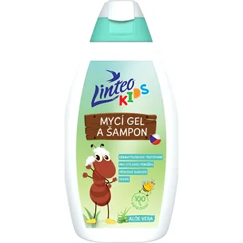 Dětská kosmetika Linteo Baby Dětský mycí gel a šampon 425ml