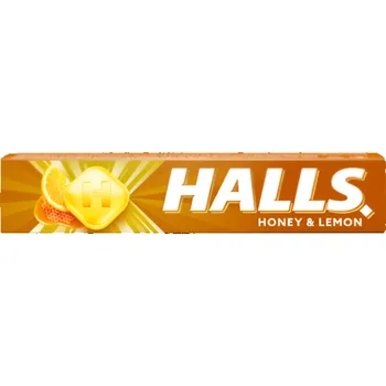 Bonbon Halls bonbóny s medem a citronem 34g