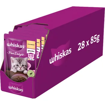 Krmivo pro kočku Whiskas Kapsičky pro kočky Junior kuřecí 28x85g 2.38kg