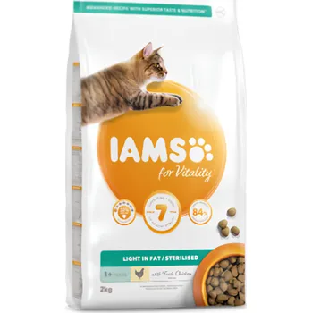 Krmivo pro kočku IAMS for Vitality granule s kuřecím pro kastrované kočky 2kg