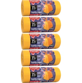 Pytle na odpadky Paclan Pytle na odpad Bunny 35L 5x20ks 5ks