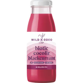 Wild & Coco Biotic cocofir Černý Rybíz Bio 250ml