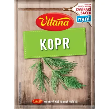Koření Vitana Kopr 8g