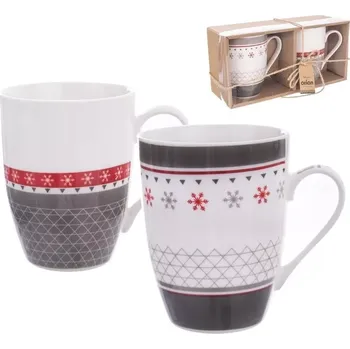 Hrnek porc CHRISTMAS 2 x 340 ml