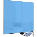 Glasdekor Magnetická skleněná tabule 40x40cm Barva: Ledově modrá, Rozměr V/Š: 40x40cm