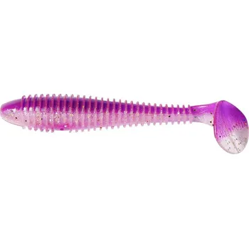 Umělá nástraha Keitech Gumová nástraha Swing Impact FAT 4.3'' Grape Stardust 11cm/6ks