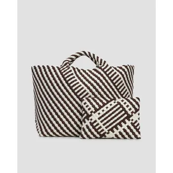 Kabelka Ručně Vyplétaná Dámská Kabelka Naghedi St Barths Large Tote Sn03014gc-roma