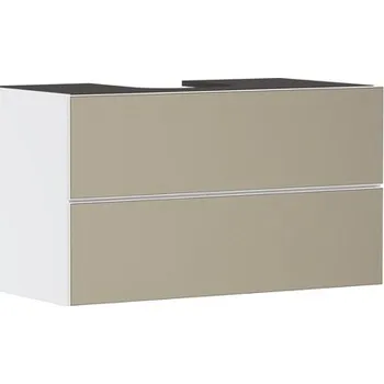 Koupelnový nábytek Skříňka pod umyvadlo pod desku Hansgrohe Xevolos E 98x55,5x55 cm bílá matná 54190390