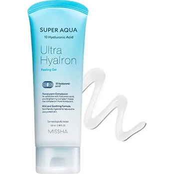 Pleťový peeling MISSHA Super Aqua Ultra Hyalron Peeling Gel 100 ml