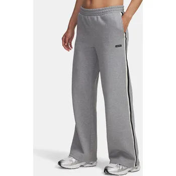 Dámské sportovní kalhoty Under Armour Icon HWT Flc Puddle Pant-GRY - Dámské Under Armour šedá 3451747