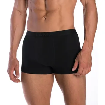 Boxerky Lama boxerky M-4001 SZG-02 A'2 S-2XL černá S