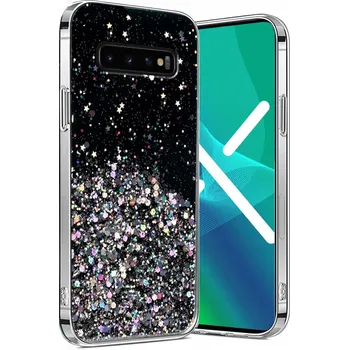 Pouzdro na mobilní telefon Zadní Kryt Erbord pro Samsung Galaxy S10+ černý
