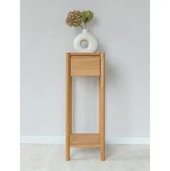 Konferenční stolek Odkládací stolek z dubového masivu do předsíně AMPI (typ KULCA14), dub přírodní