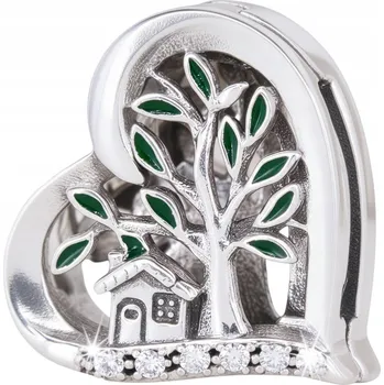 Přívěsek Přívěsek Reflexions RODINA stříbro 925 pro plochý náramky