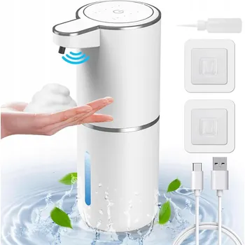 Dávkovač mýdla Bezdotykový Dávkovač mýdla Bedee na kuchyňskou linku 380 ml bílý