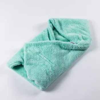 Dětská deka Tulimese Zavinovací beránková deka mentolová VELIKOST DEKY:: 85X85 CM - VĚK 0–6 MĚSÍCŮ