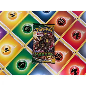 Sběratelská karetní hra Pokémon TCG: SWSH07 Evolving Skies Booster