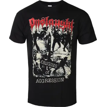 Tričko metal pánské Onslaught - ORIGINS OF AGGRESSION - PLASTIC HEAD - PH13850 - L