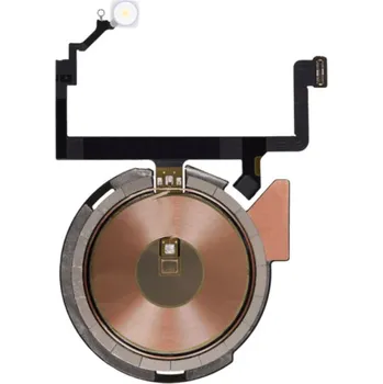 Náhradní cívka k bezdrátovému nabíjení s NFC čipem, bleskem a mikrofonem pro iPhone 14 Plus - fialová