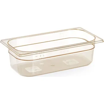 Hendi GN 1/4 kontejner, odolný proti vysokým teplotám, HENDI, GN 1/4, 1,7L, Průhledná, 265x162x(H)65mm