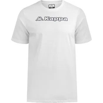 Kappa LOGO FEDDU tričko bílá/šedá L