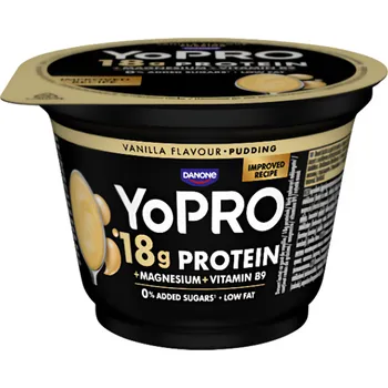 Keto dieta YoPRO Proteinový puding s vanilkovou příchutí 180g