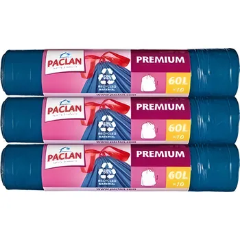 Pytle na odpadky Paclan Pytle na odpadky Paclan zatahovací 60L 3x10ks 30ks