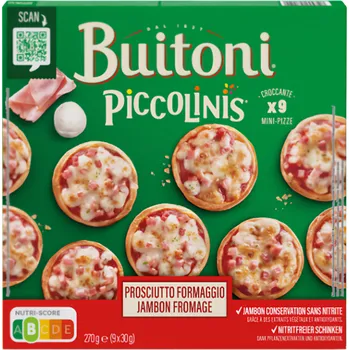 Příloha Buitoni Piccolinis Prosciutto 9x30g 270g