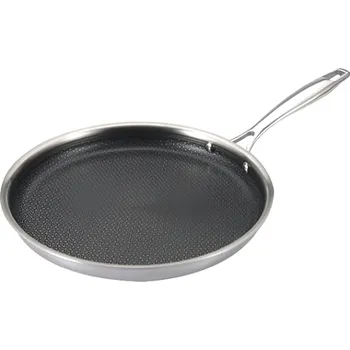 Pánev Bergner Hi-Tech Pánev na palačinky 28cm nerez