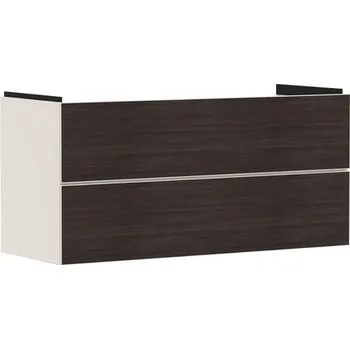 Koupelnový nábytek Skříňka pod umyvadlo bez umyvadla Hansgrohe Xevolos E 118x57,5x47,5 cm písková matná béžová mat 54185730