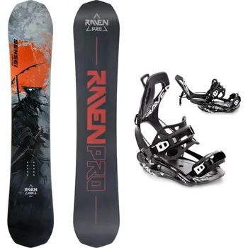 Snowboard Raven PRO Sensei Carbon snowboard + Raven Fastec FT360 black snowboardové vázání 157W cm + S (EU 35-40) + DÁREK + Doprava ZDARMA