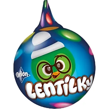 Čokoláda ORION Lentilky Vánoční ozdobičky, různé motivy 18g