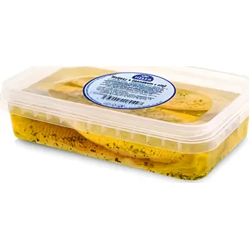 Heleb Matjesy s česnekem v oleji 550g