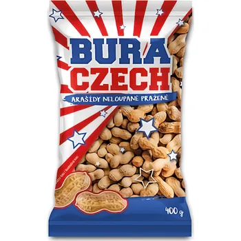 IBK trade Arašídy neloupané pražené 400g