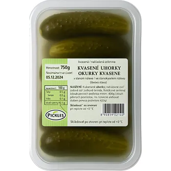 Kvašené okurky 750g