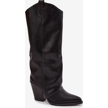 Dámské kozačky Kozačky na podpatku model 219856 Step in style 39